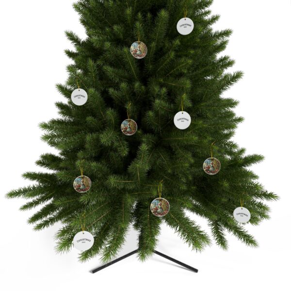 Copy of Christmas Decorative Ceramic Ornaments - Double-Sided (1-10pcs) - Festive Holiday Decor - Image 8