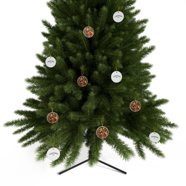 Copy of Christmas Decorative Ceramic Ornaments - Double-Sided (1-10pcs) - Festive Holiday Decor - Image 8