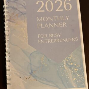 2026 growth mindset planner for busy entrepreneurs