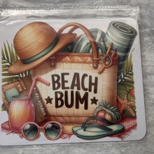 Beach Bum Mouse Pad