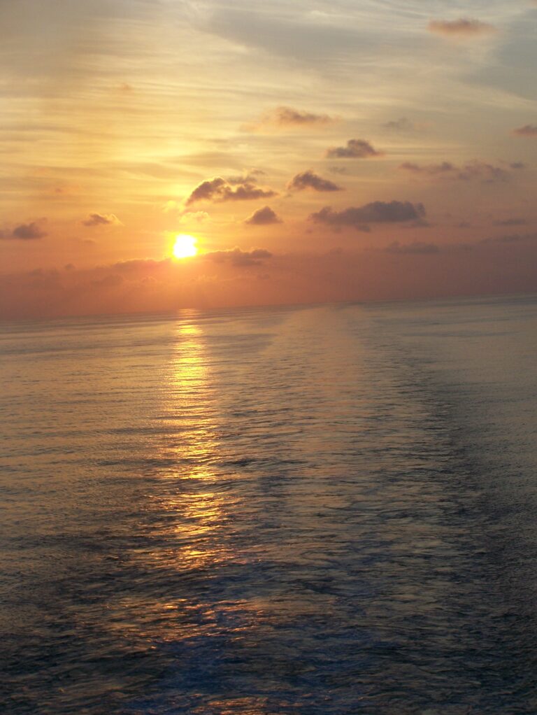 Caribbean Sunrise from a cruise ship