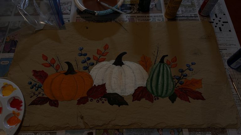 When Autumn Finds Its Way to the Worktable